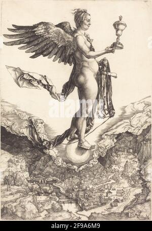 Nemesis (das große Glück), c. 1501/1502. Stockfoto