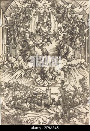 St. John vor Gott und die Ältesten, wahrscheinlich c. 1496/1498. Stockfoto