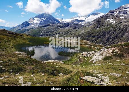 Lacs de Bellecombe, Parc Nationale de la Vanoise, Frankreich Stockfoto