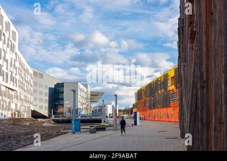 Wien, Wirtschaftsuniversität Wien im Jahr 02. Leopoldstadt, Wien, Österreich Stockfoto