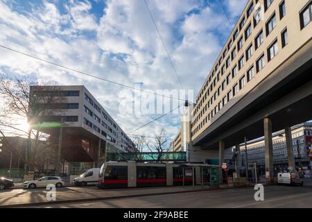 Wien, Fachhochschule Technikum 20. Brigittenau, Wien, Österreich Stockfoto