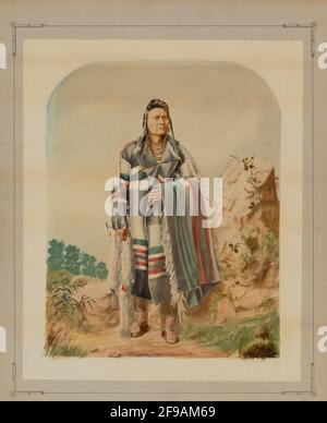 Chief Joseph der Nez Perce, ca. 1880. Stockfoto