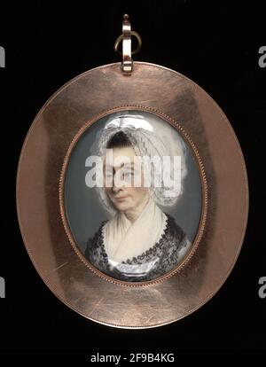 Frau Richard Yates, ca. 1790. Stockfoto