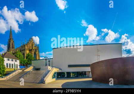 BASEL, SCHWEIZ, 14. JULI 2017: Elisabethkirche in Basel, Schweiz Stockfoto