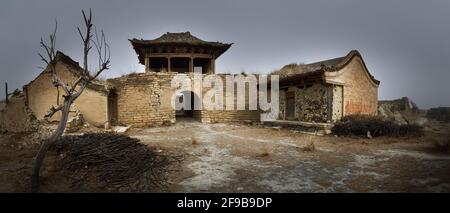 Yu Landkreis in der Provinz hebei Fort mizar Wohnhäuser im lokalen Stil Stockfoto