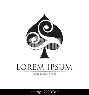 Design-Vorlage für ACE-Logo-Vektorgrafik Stock Vektor
