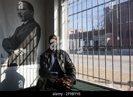Dr. Martin Luther King Drive, St. Louis, Missouri USA Stockfoto