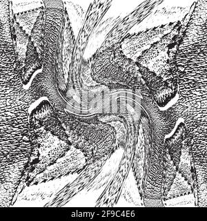 Leder Overlay Textur Stock Vektor