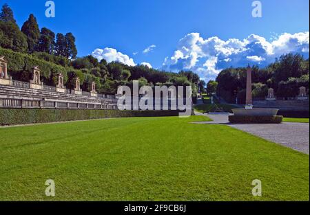 Italien, Toskana, Florenz, Boboli-Garten Stockfoto