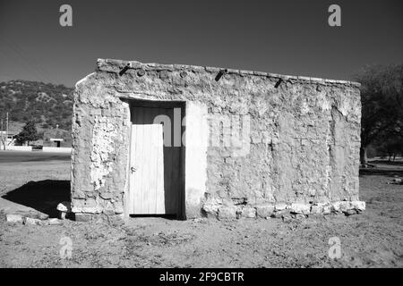 Altes adobe-Haus Stockfoto