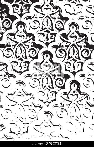 Arabisches Muster Der Notlage Stock Vektor