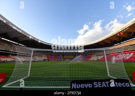 Sevilla, Spanien. April 2021. SEVILLA, SPANIEN - 17. APRIL: Allgemeiner Überblick während des Copa del Rey-Finalmatches zwischen Athletic Club und FC Barcelona im Estadio de La Cartuja am 17. April 2021 in Sevilla, Spanien (Foto: Pablo Morano/Orange Picics) Credit: Orange Pics BV/Alamy Live News Stockfoto