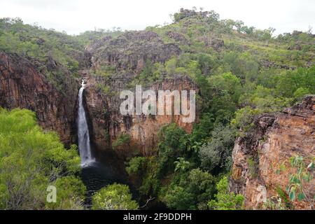 Ein schöner Wasserfall im Litchfield National Park, Australien Stockfoto