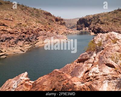 Fitzroy River, Dimond Gorge, Mornington Wilderness Camp, Kimberley, Westaustralien Stockfoto