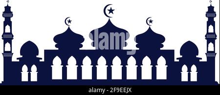 Moschee Symbol vektor Illustration Design Template Stock Vektor