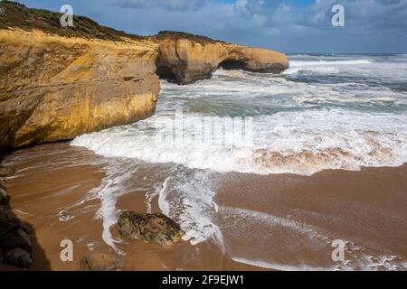 London Bridge an der Great Ocean Road, Victoria, Australien Stockfoto