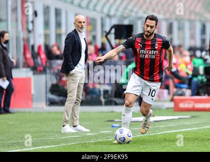 Mailand, Italien. April 2021. Foto FCI/Fabrizio Carabelli/LiveMedia Kredit: Independent Photo Agency/Alamy Live News Stockfoto