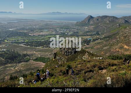 Elephant's Eye Wanderweg im Naturschutzgebiet SANParks silvermine, Kapstadt, Südafrika Stockfoto