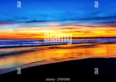 San Diego Strände Stockfoto