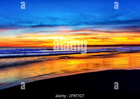 San Diego Strände Stockfoto