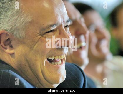 BURTON ALBION BEREITET SICH AM SONNTAG AUF DAS SPIEL DES FA CUP 3RD MIT MAN UTD VOR. BURTON ALBION CHAIRMAN BEN ROBINSON 5/1/2006 BILD DAVID ASHDOWNFA CUP Stockfoto