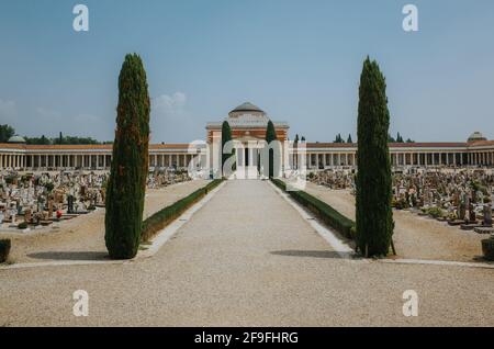 Friedhof in Florenz, Italien Stockfoto