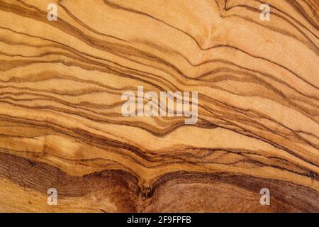 Das Holzmuster in einem schönen Schneidebrett Stockfoto