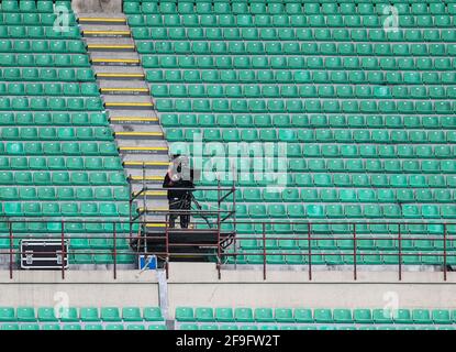 Mailand, Italien. April 2021. Foto FCI/Fabrizio Carabelli/LiveMedia Kredit: Independent Photo Agency/Alamy Live News Stockfoto