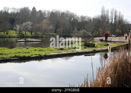 Argenton-sur-Creuse, Indre, Centre Val de La Loire, Frankreich Stockfoto