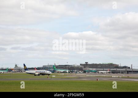 Dublin, Irland – 10. August 2017: Dublin Airport (DUB) in Irland. Stockfoto