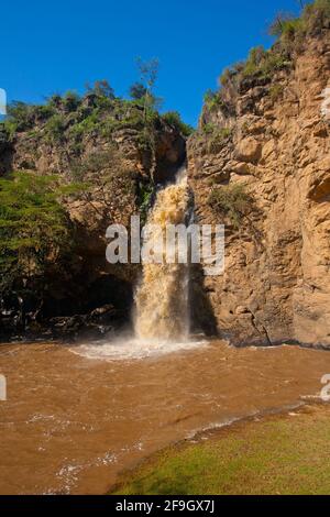 Makalia Falls, Lake Nakuru National Park, Kenia Stockfoto