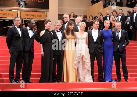 Cannes, Frankreich. 22. Mai 2011 Premiere Film Geliebte und Abschlussfeier während der 64. Filmfestspiele von Cannes Stockfoto