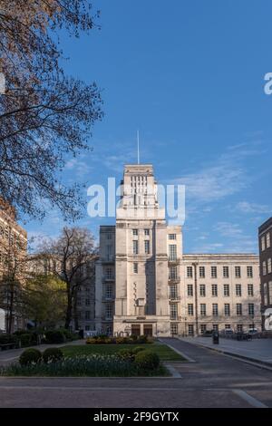 Senate House, UCL, Russell Square, Bloomsbury, London, VEREINIGTES KÖNIGREICH Stockfoto