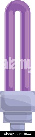 Modernes uv-Lampensymbol. Cartoon der modernen uv-Lampe Vektor-Symbol für Web-Design isoliert auf weißem Hintergrund Stock Vektor