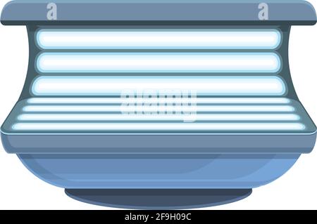 Künstliche Ikone des Solariums. Cartoon von Solarium künstliche Vektor-Symbol für Web-Design isoliert auf weißem Hintergrund Stock Vektor