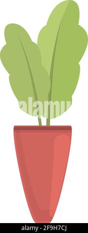 Symbol für „Hall Plant“. Cartoon von Hall Pflanze Topf Vektor-Symbol für Web-Design isoliert auf weißem Hintergrund Stock Vektor