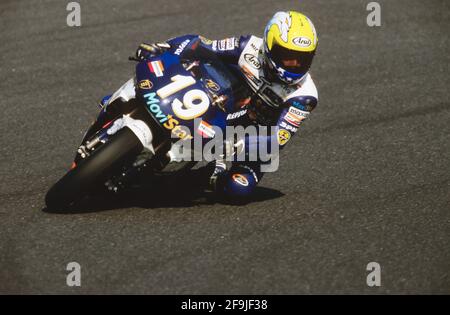 John Kocinski (USA), Honda 500, japanischer GP 1998, Suzuka Stockfoto