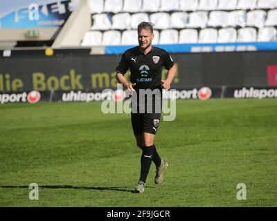 Deutscher Fußballer Michael Heinloth FC Ingolstadt 04 DFB 3. Liga Saison 2020-21 Stockfoto