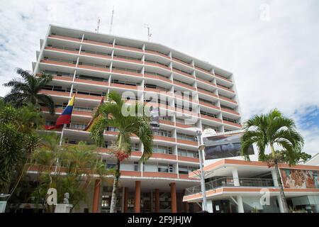 Ibague, Tolima / Kolumbien - 05. November 2016. Gebäude des Gouvernements des Departements Tolima Stockfoto