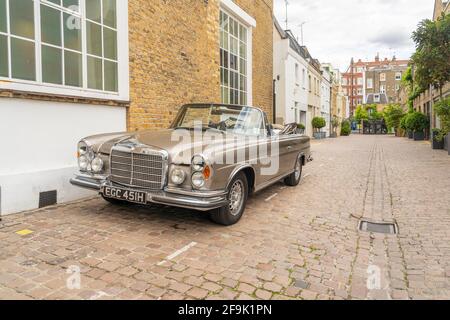 Juli 2020. London. Noveres Auto in Chelsea, London, England Stockfoto