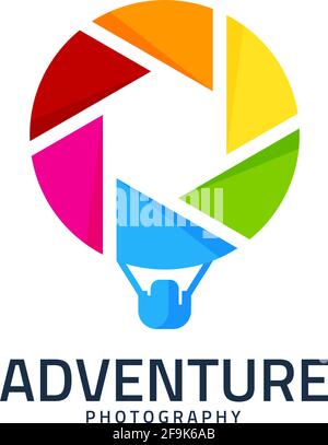 Logo Deisgn Vector Adventure Stock Vektor