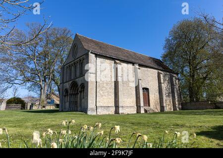 Überreste von St. Leonard's Priorat, Stamford, Lincolnshire, England Stockfoto