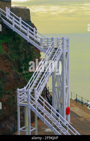 Jakobs Leiter in der Stadt Sidmouth, East Devon Stockfoto