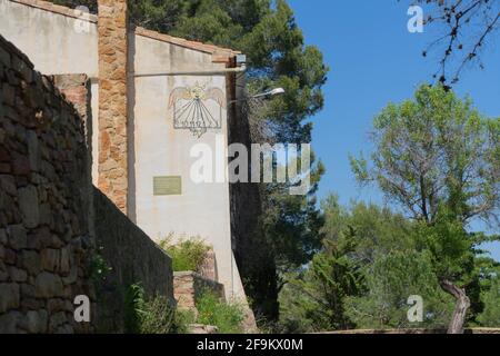 Masia Tristany, Serra Calderona. Comunidad Valenciana Stockfoto