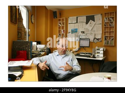 Mark Damazer control BBC Radio Four 4 und digital 7 Foto von David Sandison The Independent Stockfoto