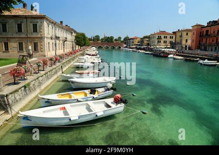 Peschiera Stockfoto
