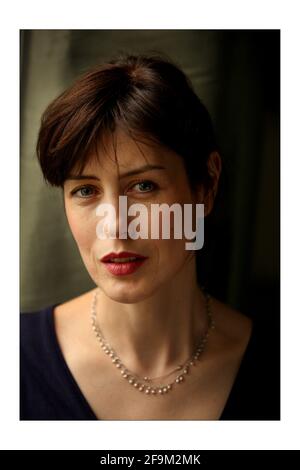 Schauspielerin Gina McKee fotografiert in LondonFoto von David Sandison The Unabhängig Stockfoto