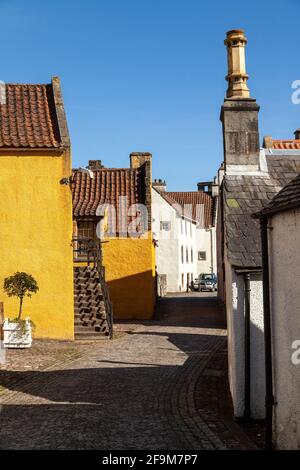 National Trust for Scotland hat den Culross Palace in Culross Fife, Schottland, erhalten Stockfoto