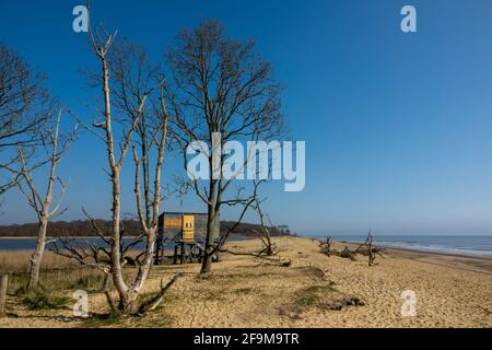 Covehithe Strand Stockfoto