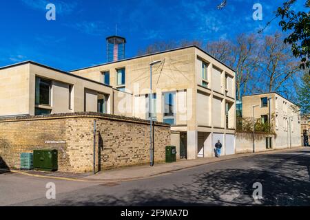 Gründerin Gericht Pembroke College der Universität Cambridge - Studentenwohnheim, Masters Lodge und andere Einrichtungen - Eric Parry Architekten 1998 Stockfoto